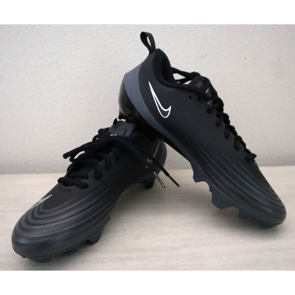 Nike FB3303-002 Men Sz 7 Black/Dark Gray Vapor Edge Speed 3 Football Cleats - Picture 1 of 11